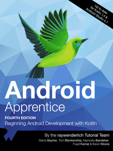 Android Apprentice book cover