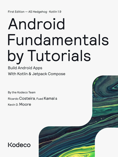 Android Fundamentals by Tutorials book cover